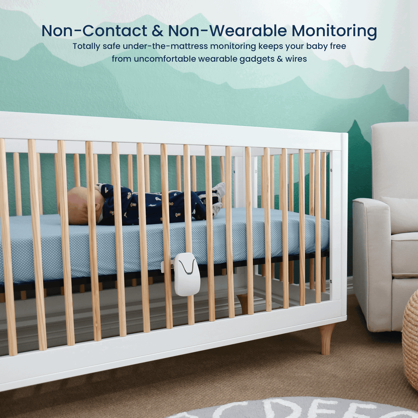 Hisense Babysense 7 légzésfigyelő készülék csecsemőknek