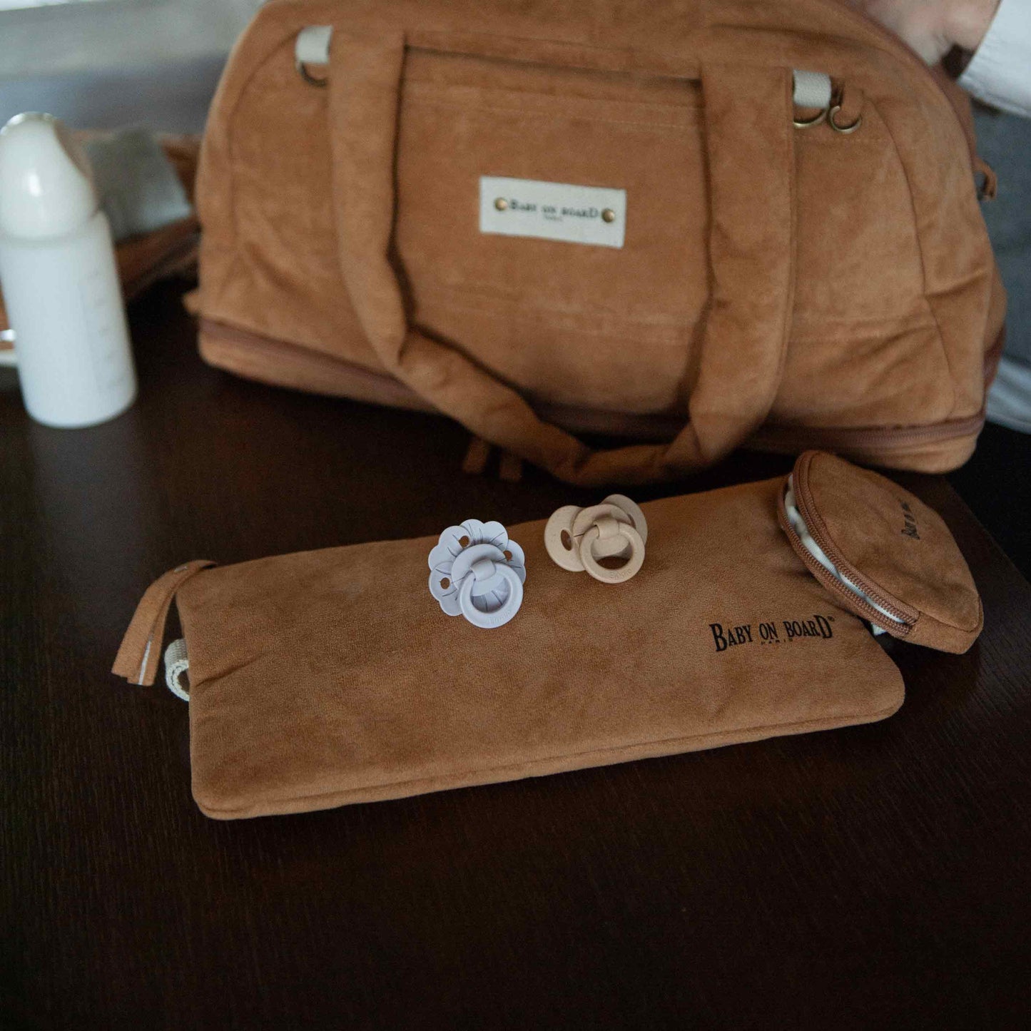 Baby on Board Doudoune pelenkázó táska Chic Rose,Classy Black,Camel BOB4101,Coton BOB4102