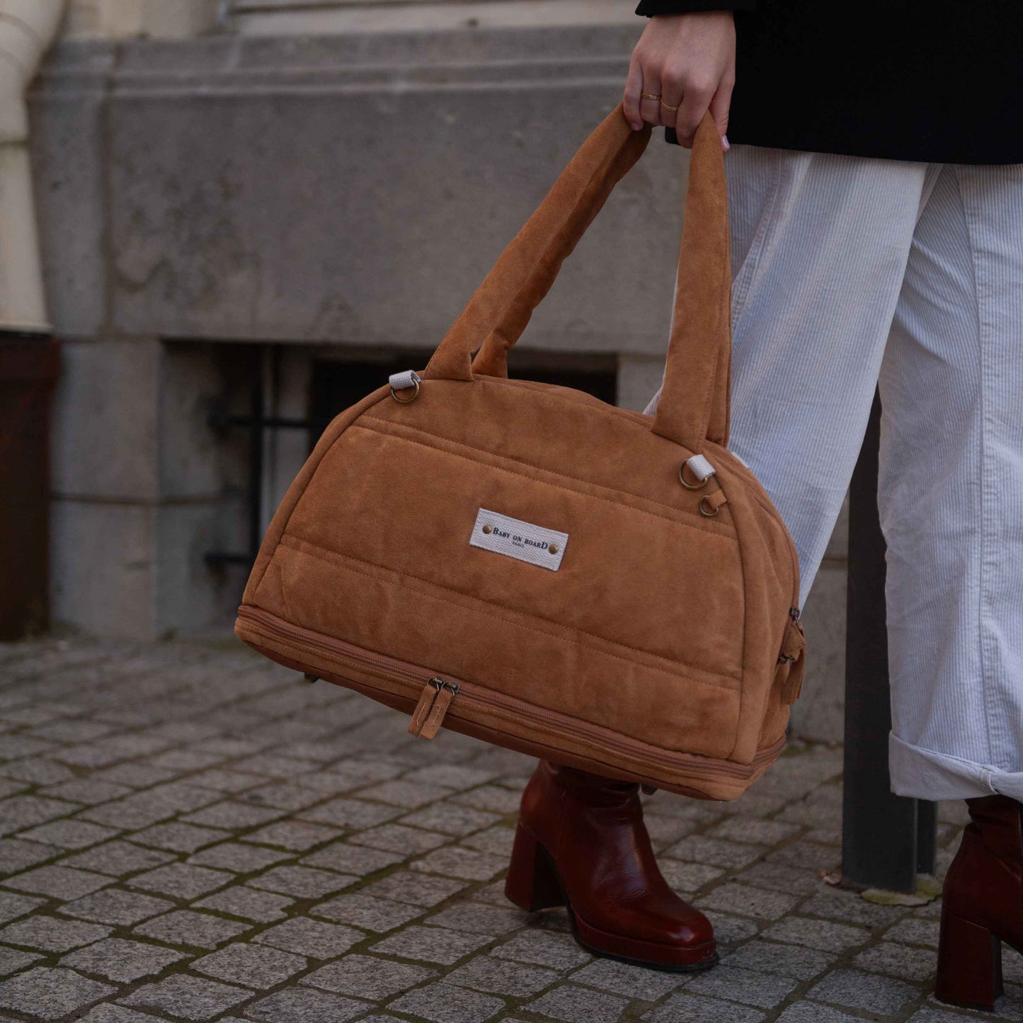 Baby on Board Doudoune pelenkázó táska Chic Rose,Classy Black,Camel BOB4101,Coton BOB4102