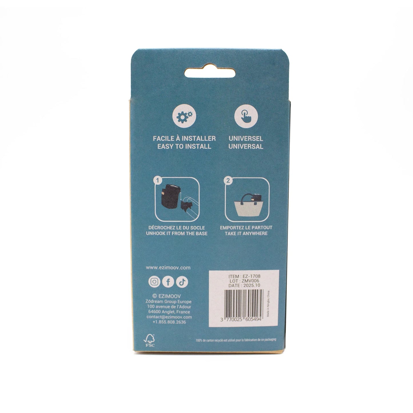 Ezimoov Ezi Cup Holder babakocsi pohártartó - BBLOVE | Bababolt és webshop