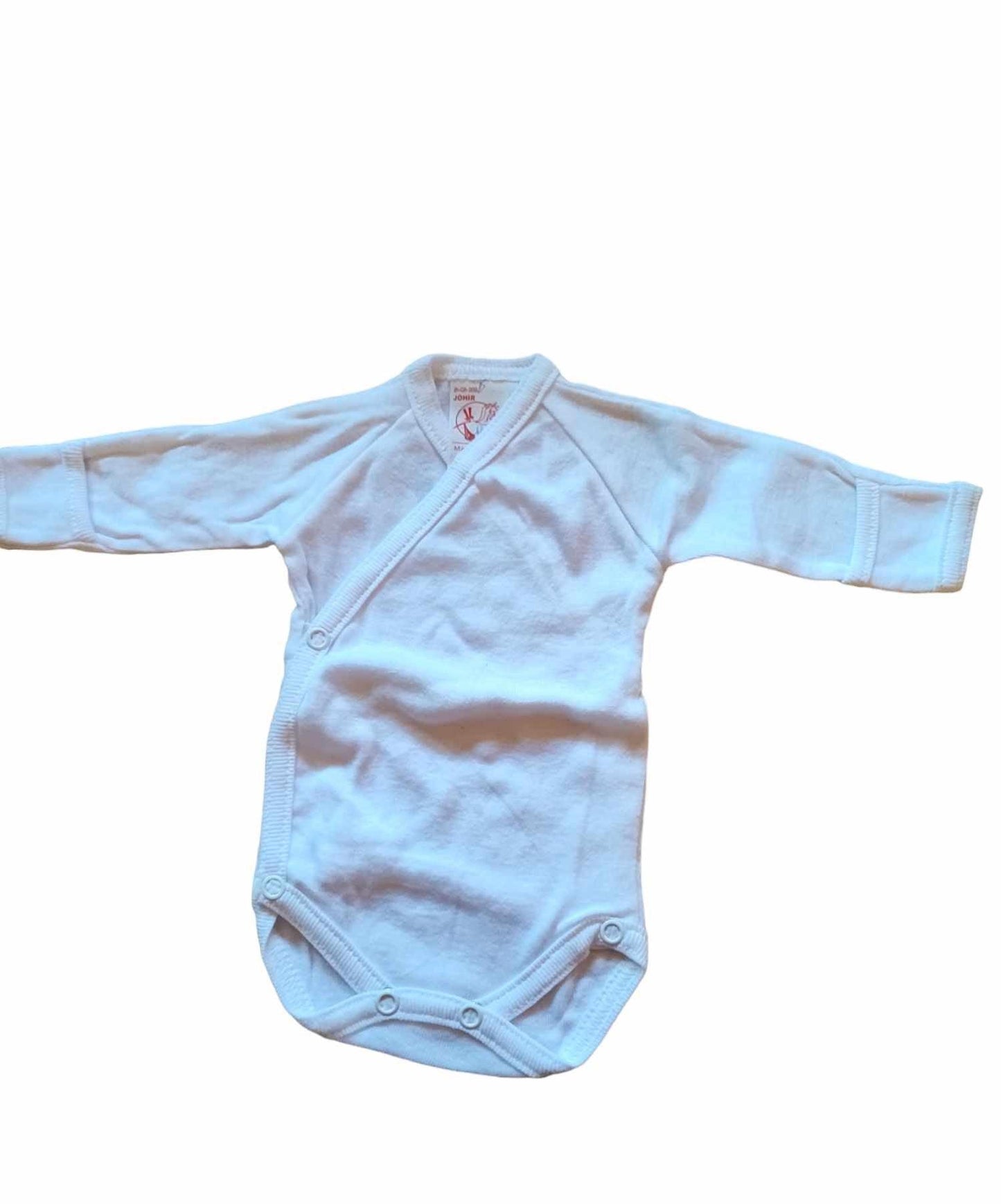 Koraszülött baby body fehér 44
