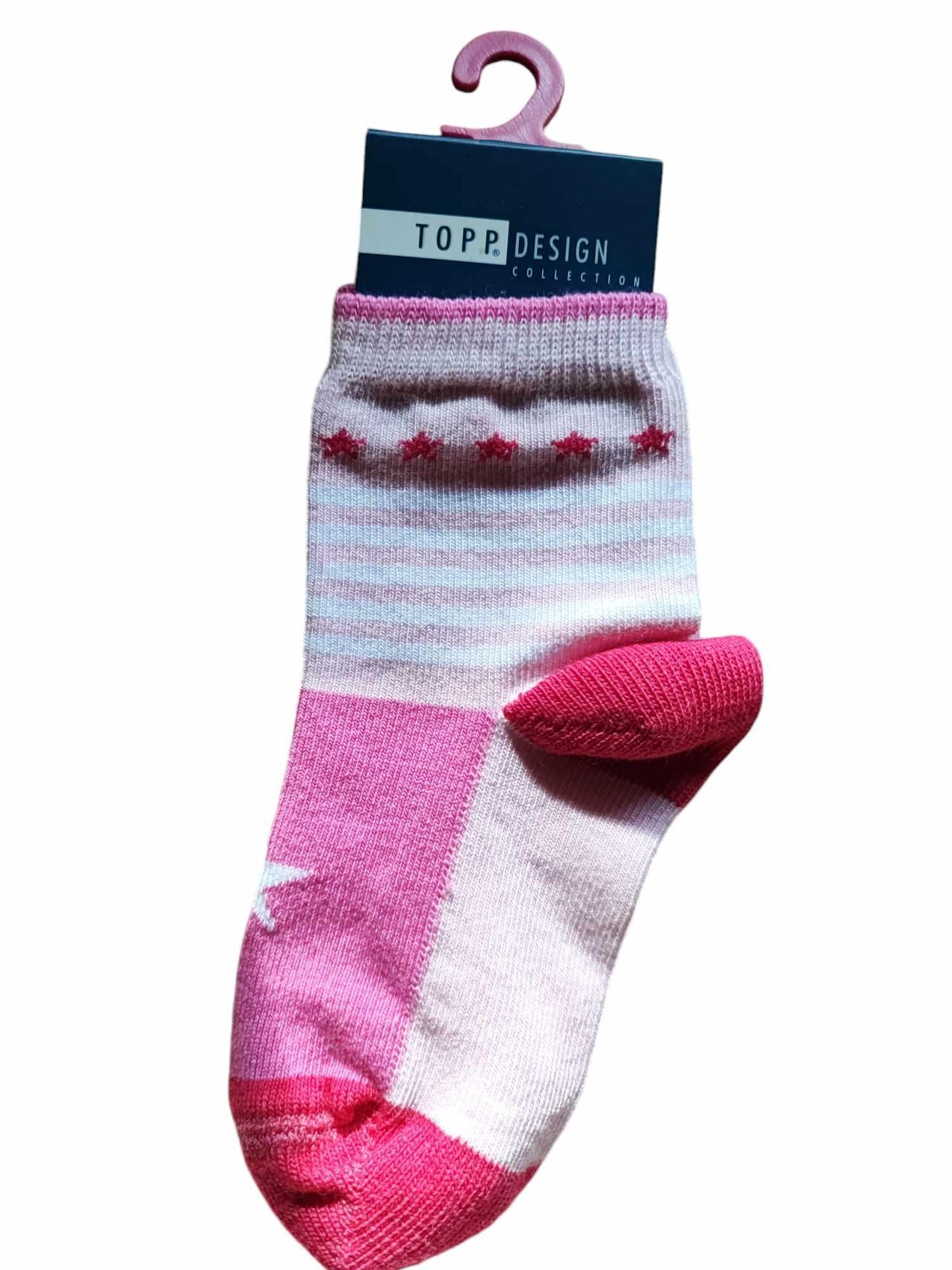 Topp Design Collection kislány zokni csillagos
