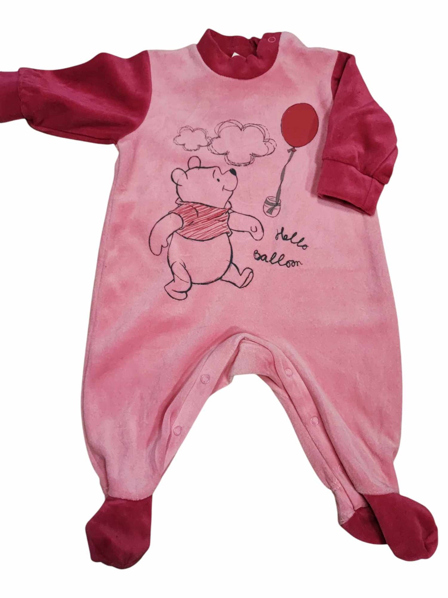 Disney Winnie the Pooh plüss rugdalózó pink 68