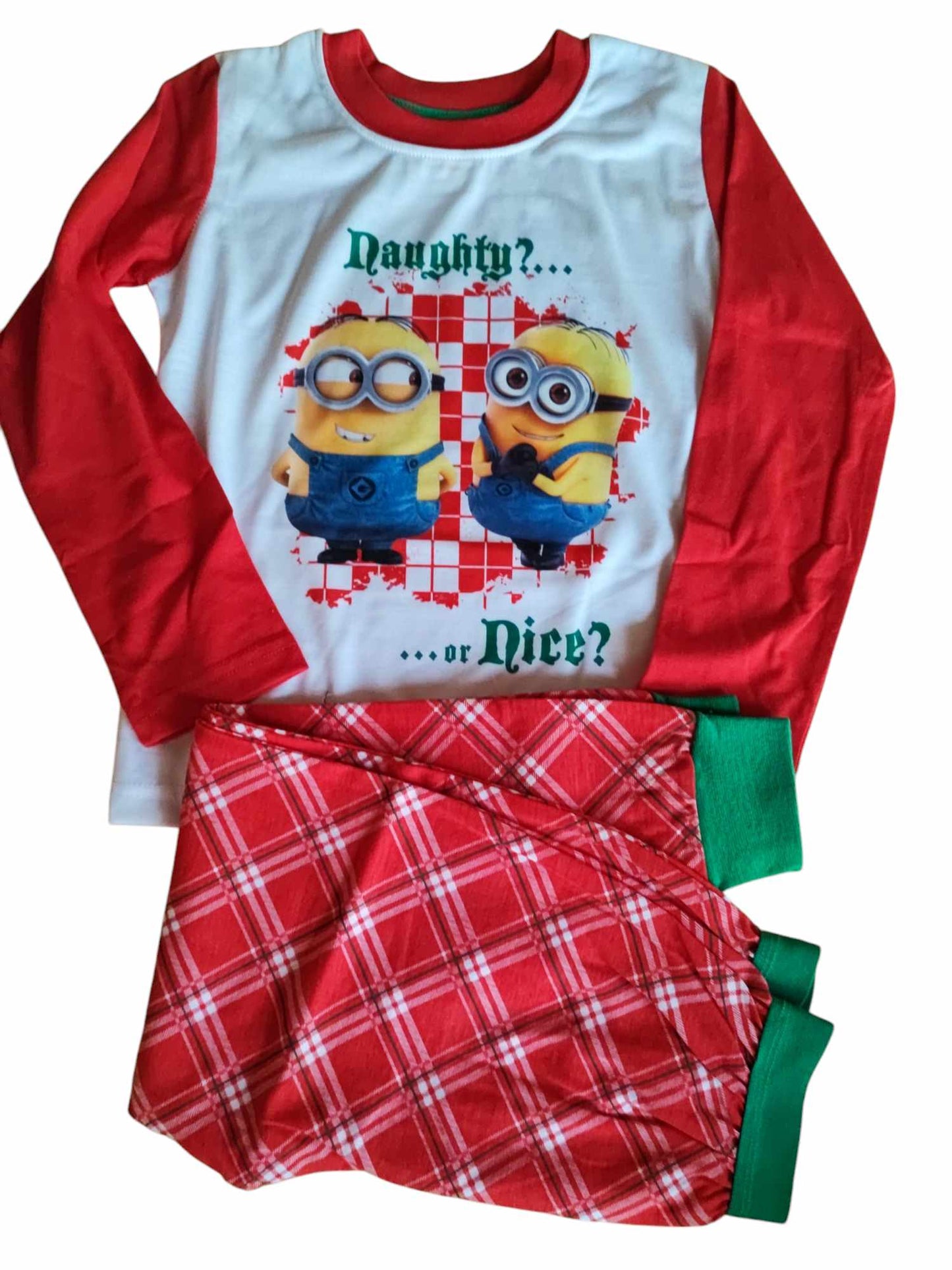 Kisgyerek pizsama szett Minions 4-5 éves