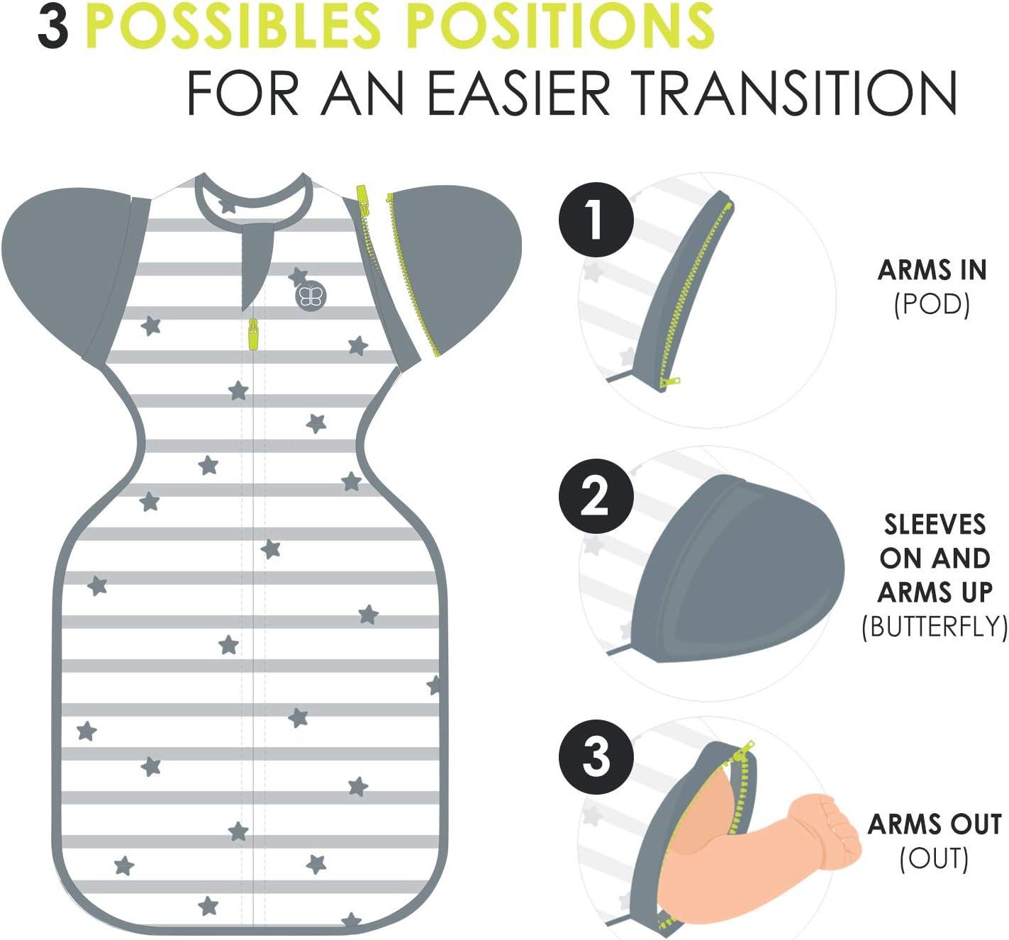 BBlüv Sleep swaddle me - hálózsák S = 0-3 hó,M = 3-6 hó