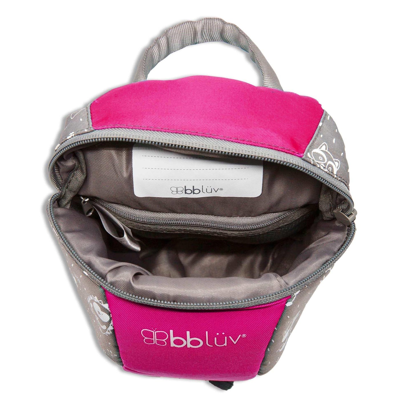 Bblüv Pak hátizsák hevederrel aqua,lime,pink