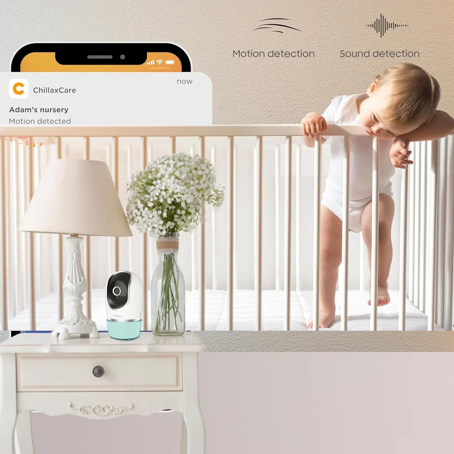 Chillax DM568 Smart Candle 5" babaőrző - BBLOVE | Bababolt és webshop