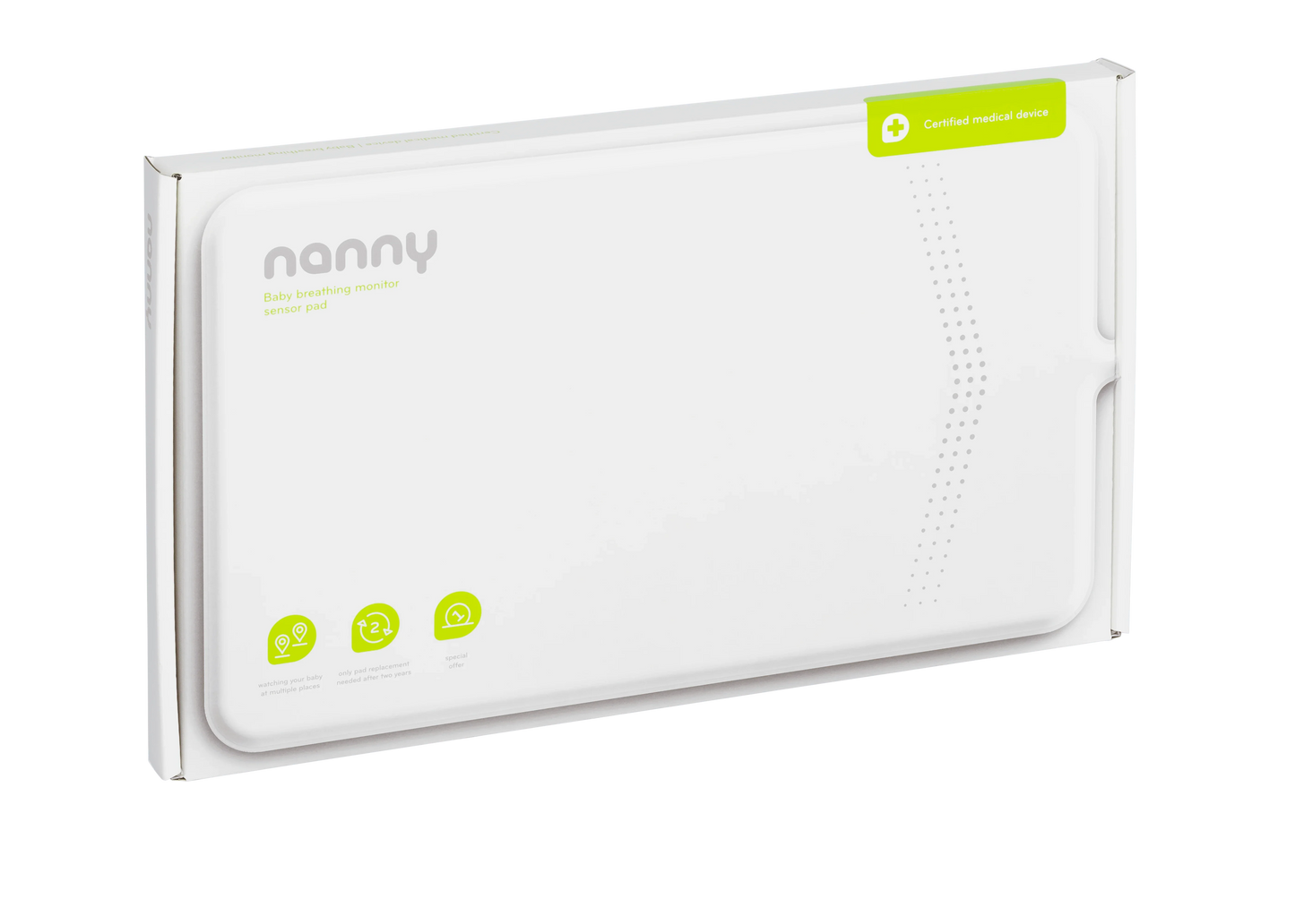 Jablotron Nanny légzésfigyelő szenzorpad - BBLOVE | Bababolt és webshop