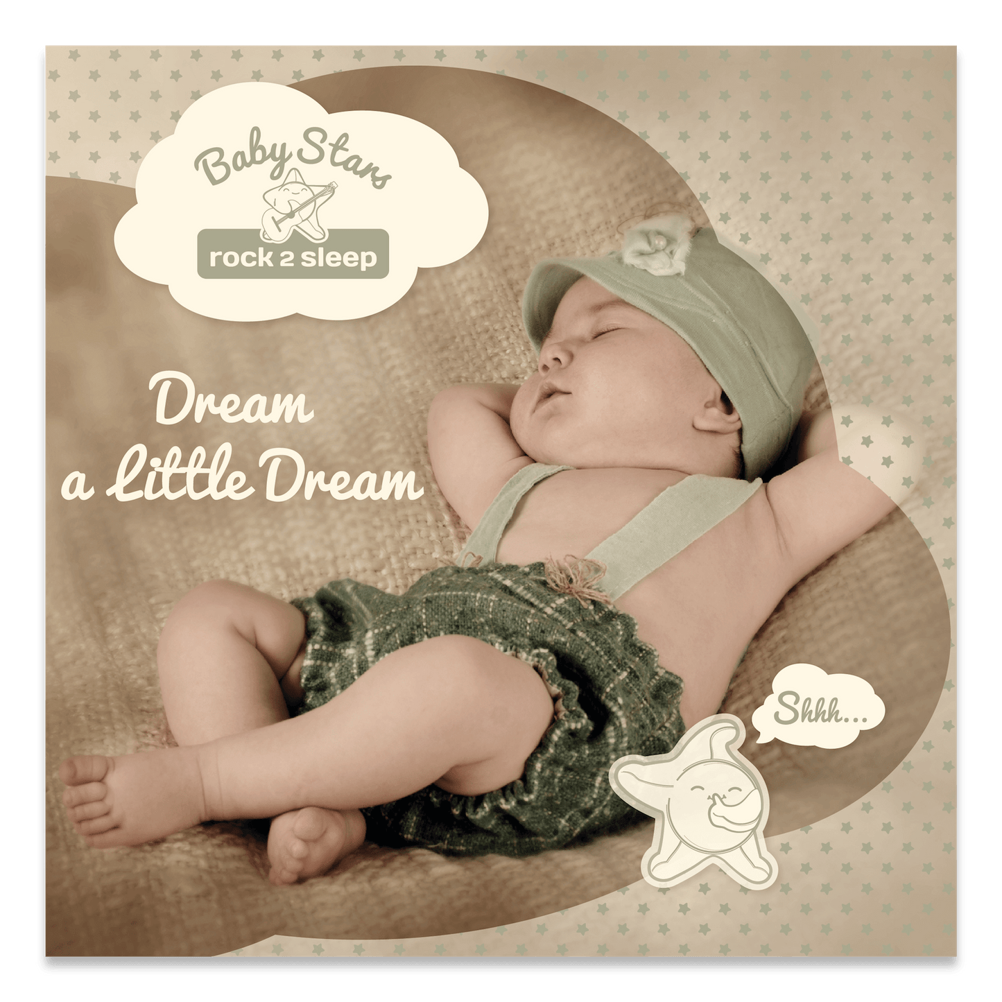 Rock 2 Sleep Baby Stars babazene CD - BBLOVE | Bababolt és webshop