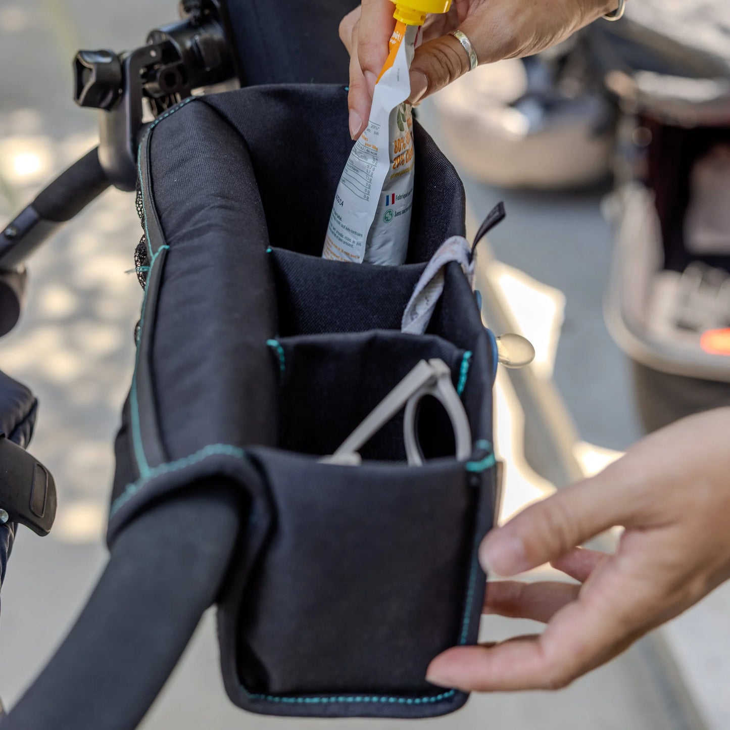 Ezimoov Snack 2 az 1-ben babakocsi szervező