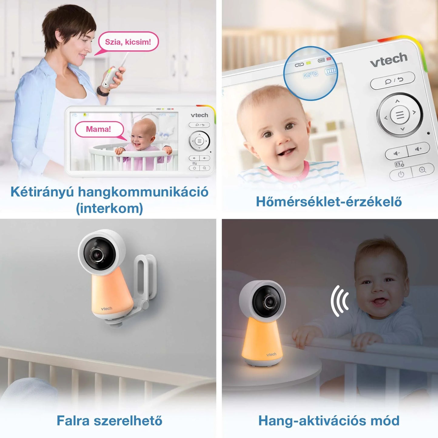 Vtech RM5756HD wi-fi kamerás babaőrző - BBLOVE | Bababolt és webshop
