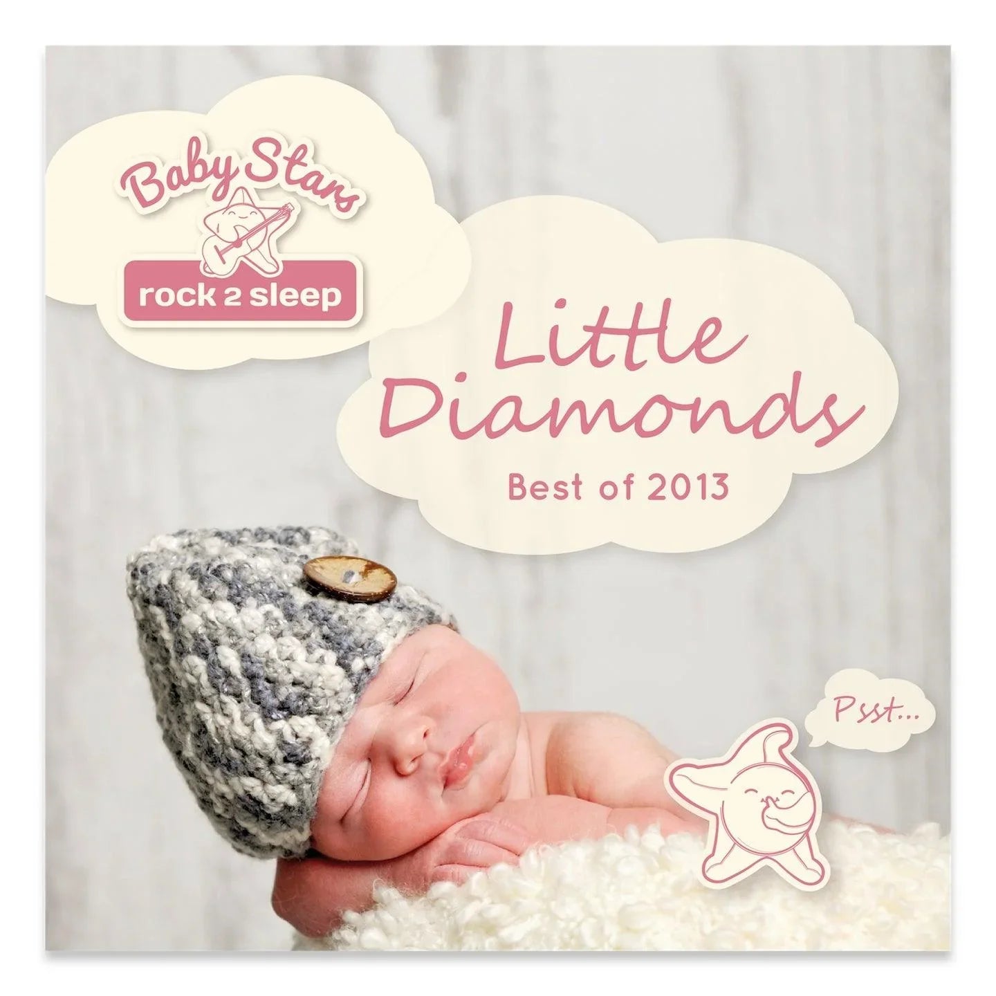 Rock 2 Sleep Baby Stars babazene CD - BBLOVE | Bababolt és webshop