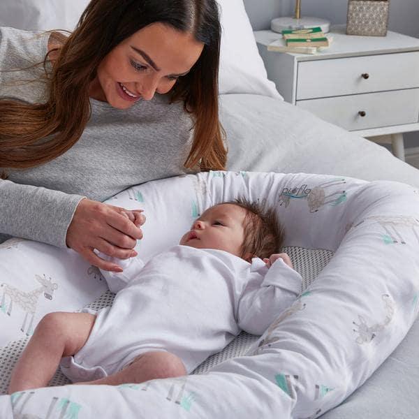 Purflo Breathable babafészek teardrop-pöttyös