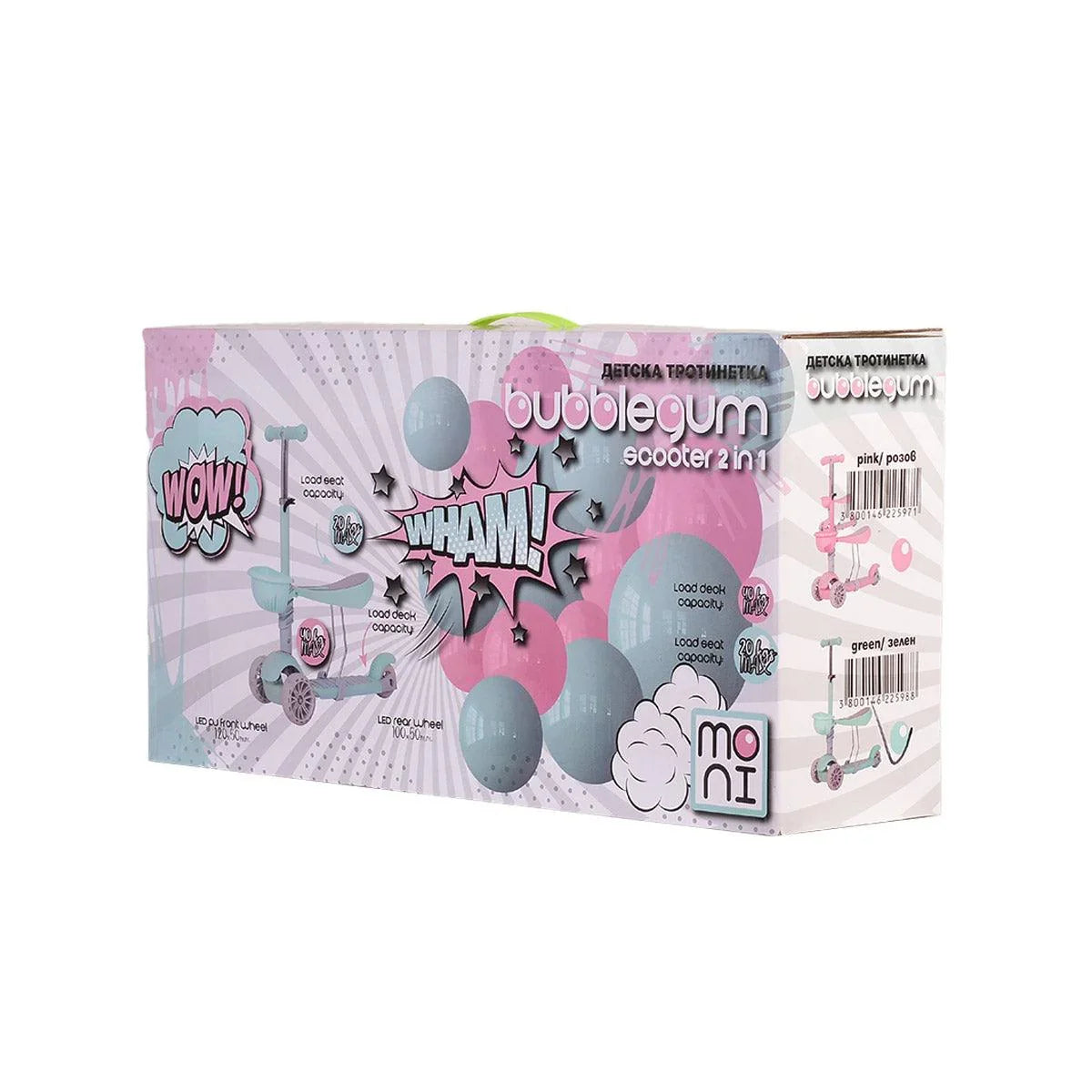 Cangaroo Moni Bubblegum kisgyerek roller - BBLOVE | Bababolt és webshop