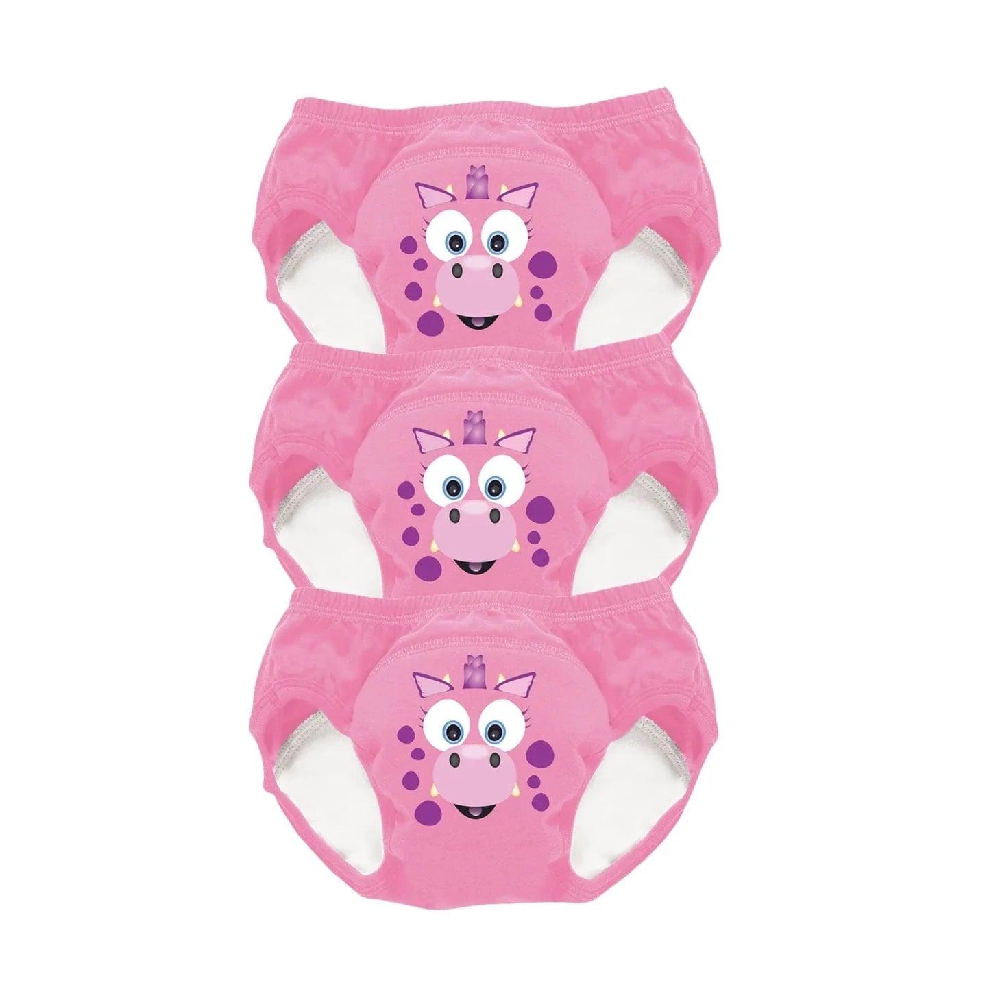 My Carry Potty Training leszoktató bugyi dino - pink 2-3 éves
