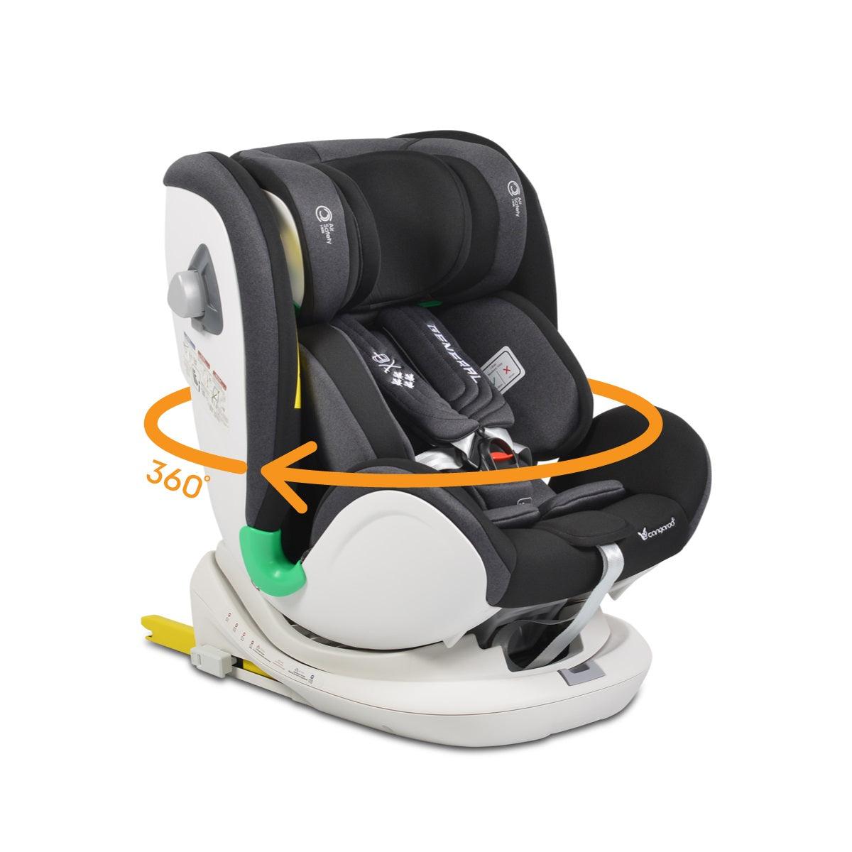 Cangaroo General I-size autós gyerekülés fekete