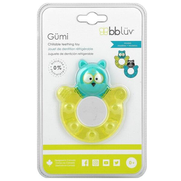 Bblüv Gümi hűthető rágóka auqa-mosómedve,lime-bagoly