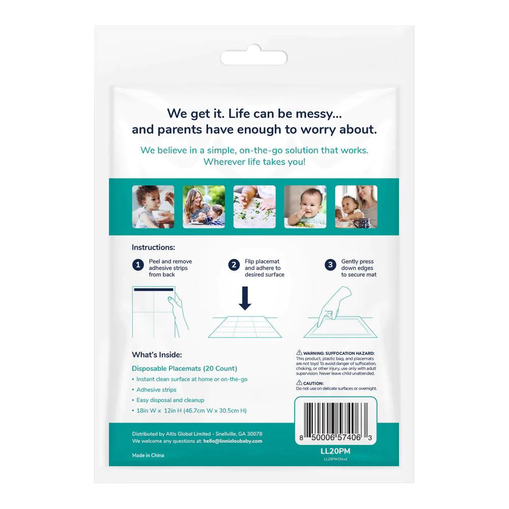 LinnieLou eldobható etetési alátét - BBLOVE | Bababolt és webshop