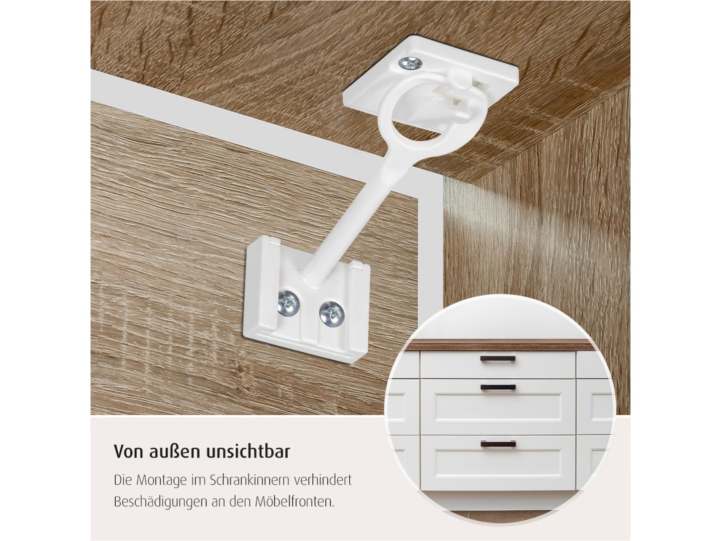 REER Schubladensicherung fiók és ajtózár