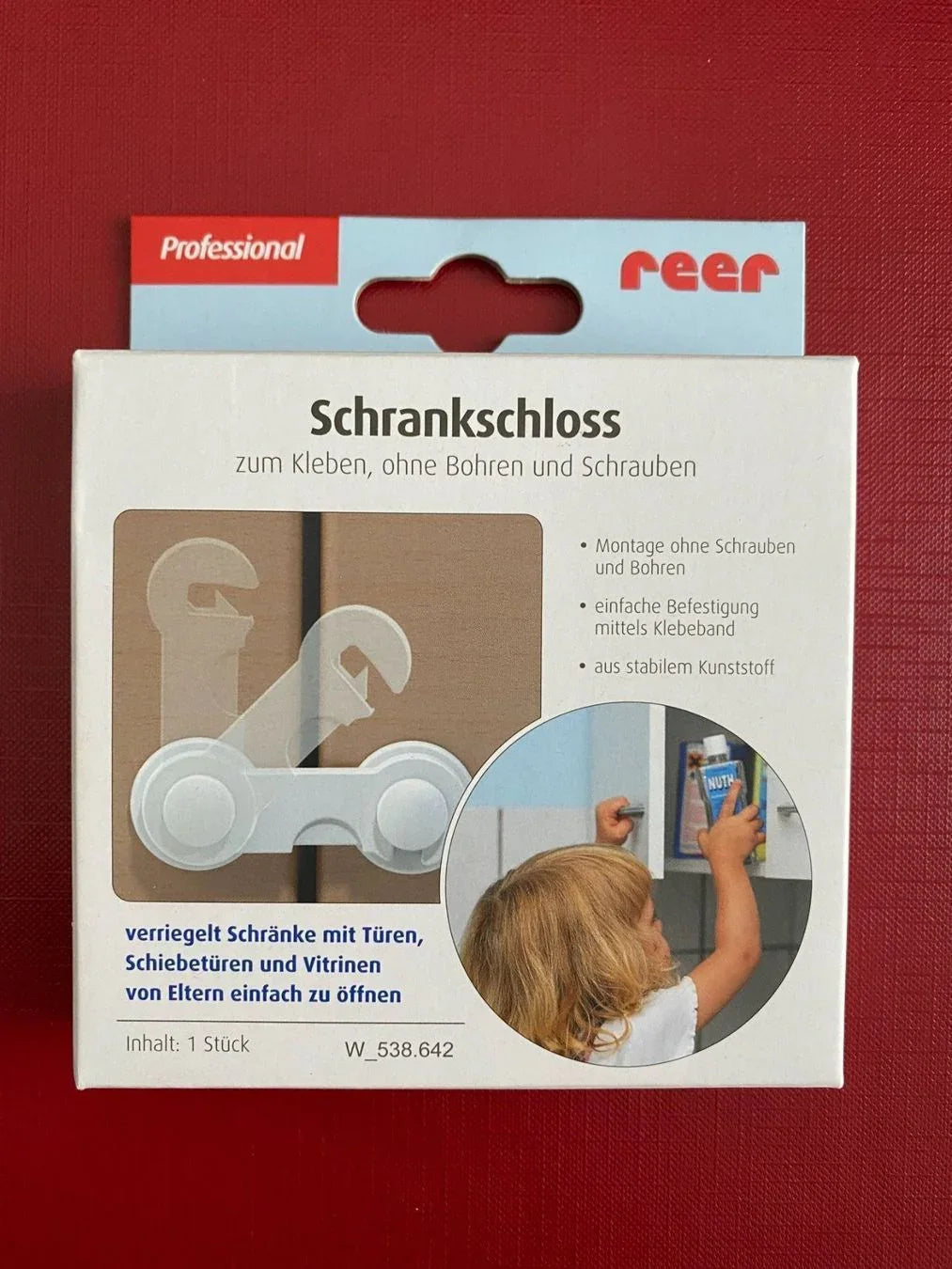 REER Schrankschloss - szekrényajtó zár - BBLOVE | Bababolt és webshop