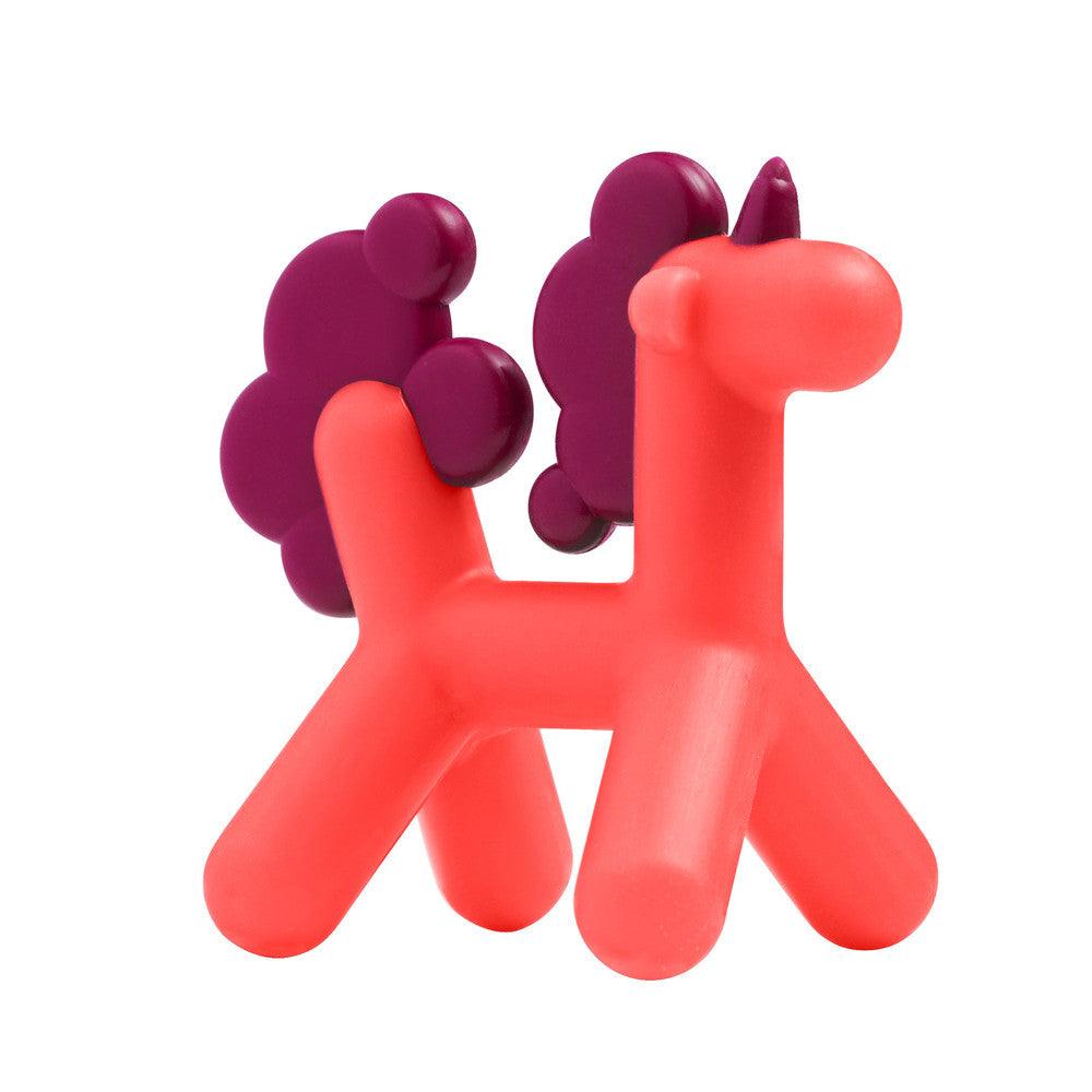 Boon Growl és Prance szilikon rágóka Pink