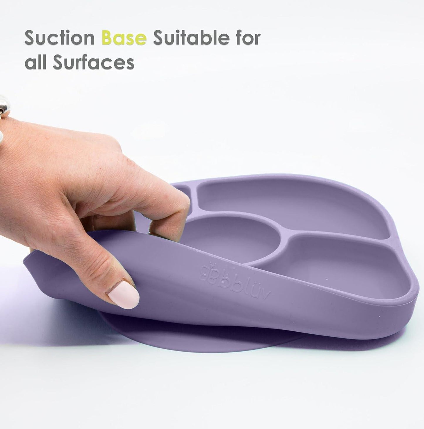 Bblüv Set szilikon etetési szett Navy,Violet