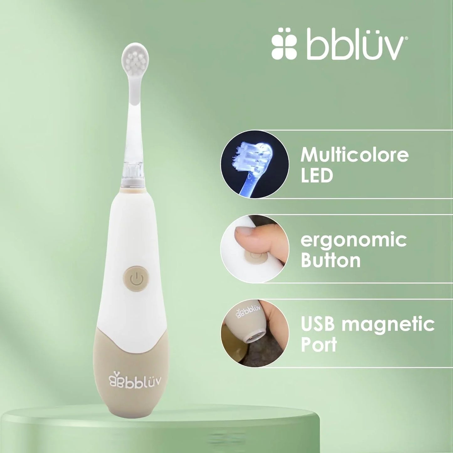 Bblüv Sönik Pro tölthető akkumulátoros kisgyerek fogkefe - BBLOVE | Bababolt és webshop