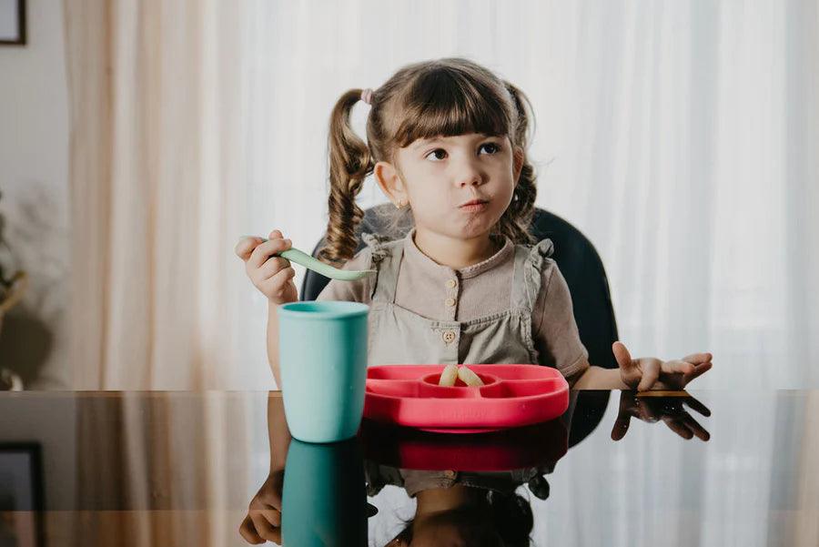Bblüv Spoön szilikon kanál szett kék,rózsaszín