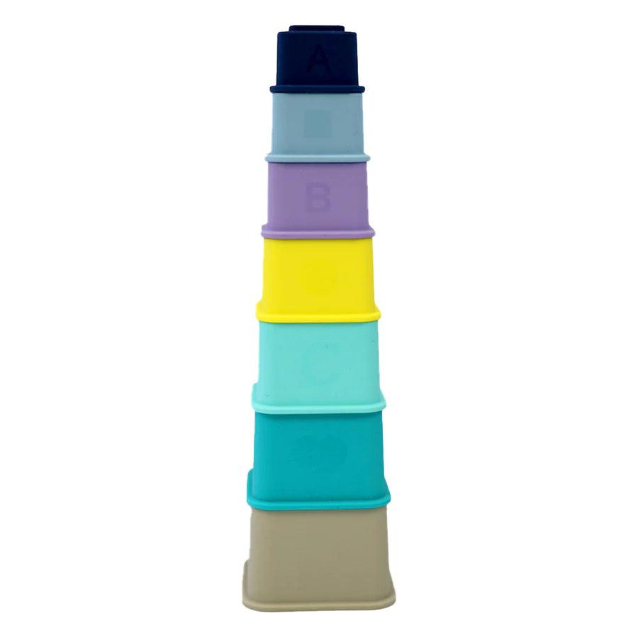 Bblüv Stack szilikon játék szett