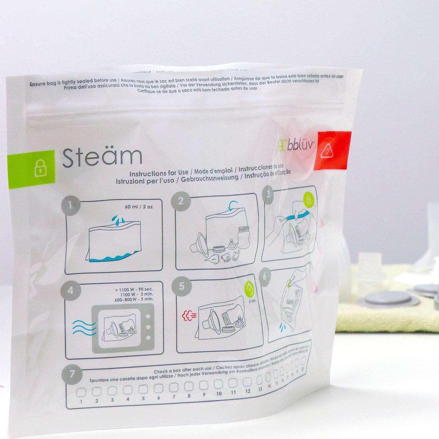 Bblüv Steam sterilizáló zacskó