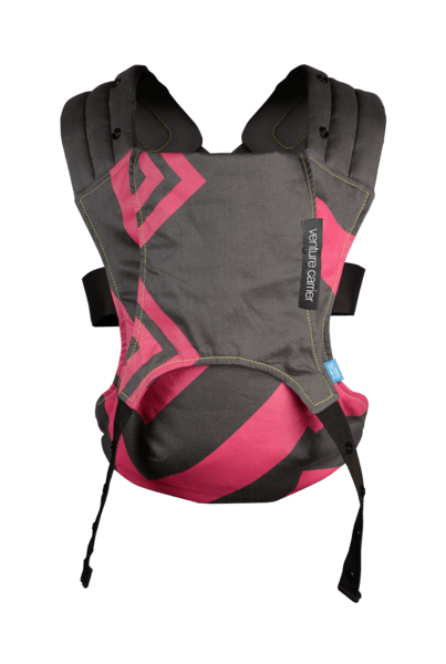 We made me Venture Bubblegum babahordozó kenguru pink 3.6 kg-15 kg,pink 11 kg-25 kg