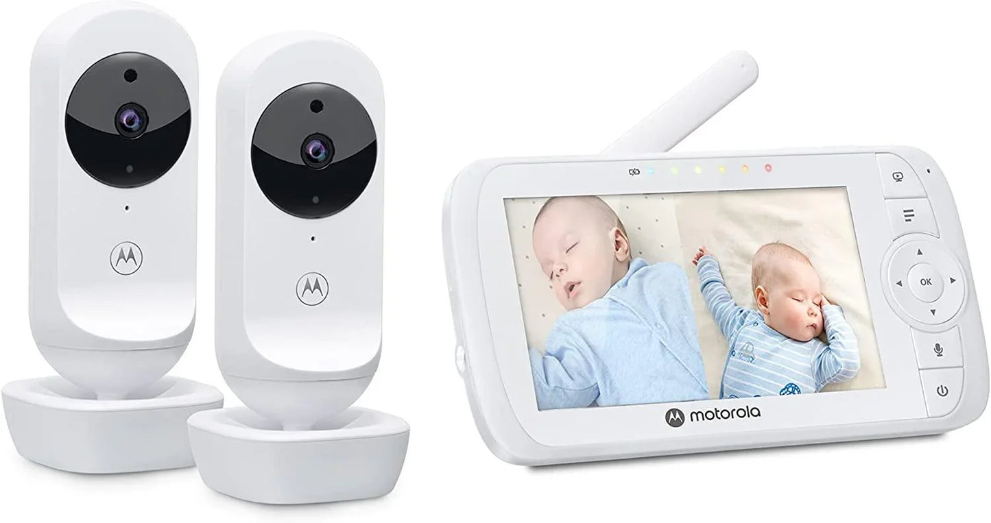 Motorola VM35 dupla kamerás babaőrző - BBLOVE | Bababolt és webshop