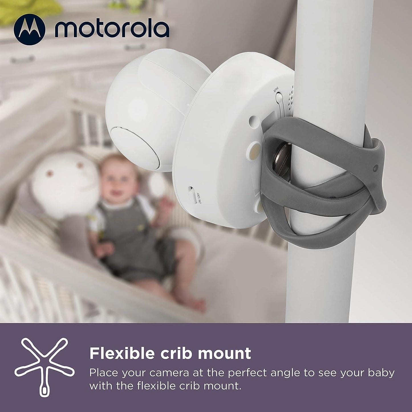 Motorola VM855 Connect kamerás babaőrző