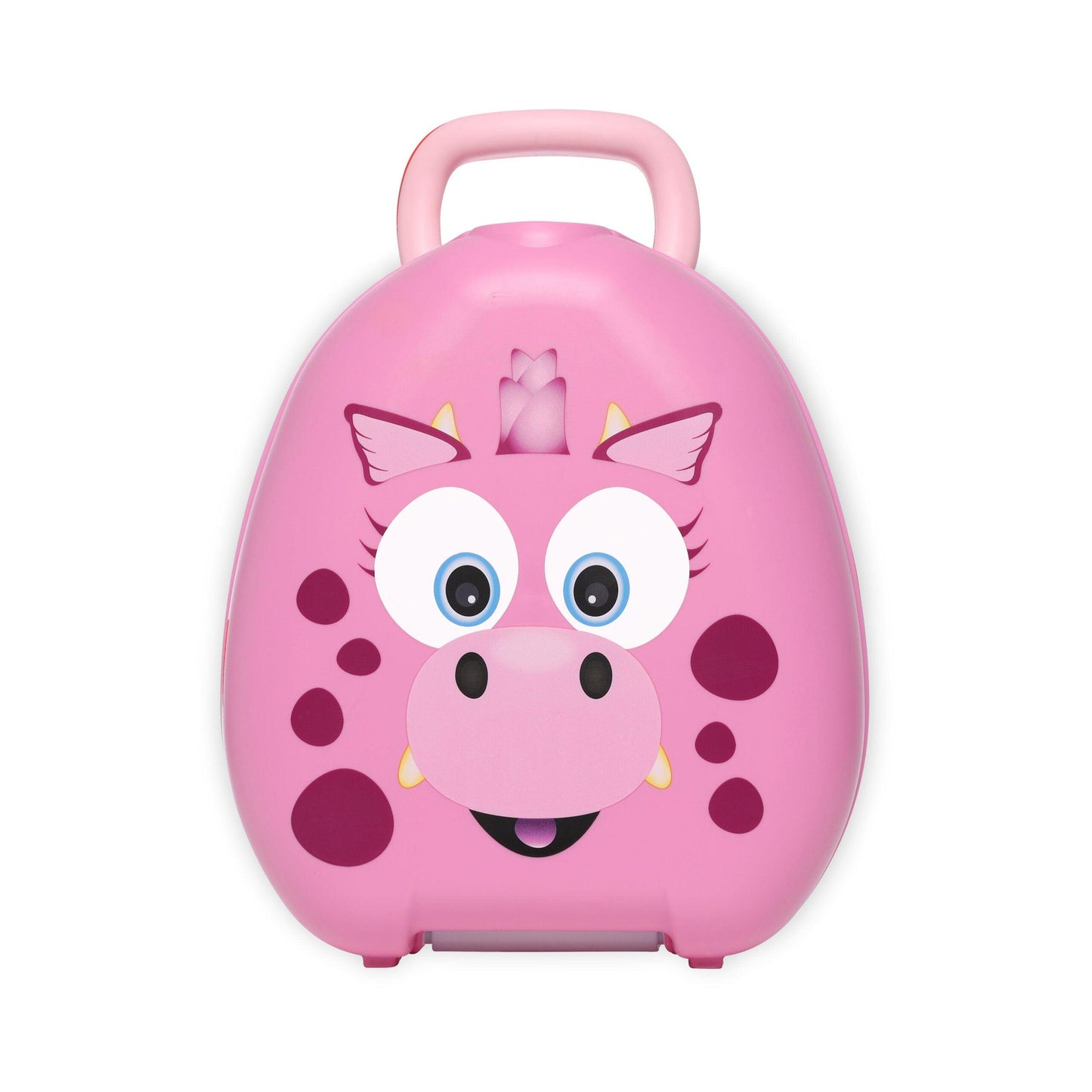 My Carry Potty hordozható bili pink dino