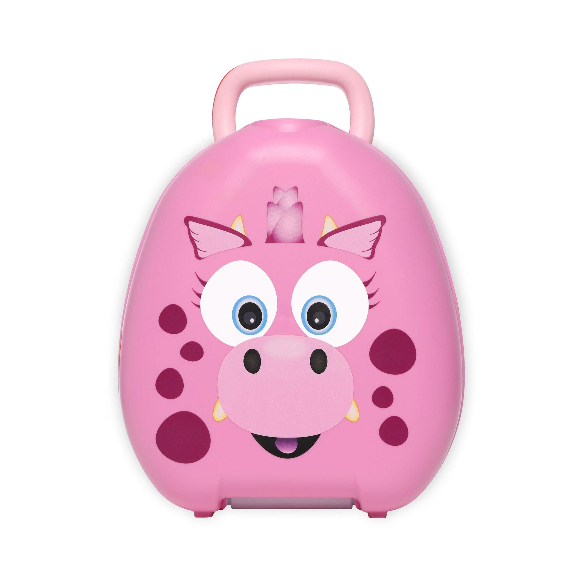 My Carry Potty hordozható bili pink dino