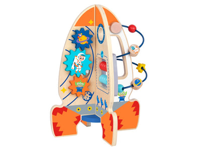 Tooky Toy activity rakéta fa játék - BBLOVE | Bababolt és webshop