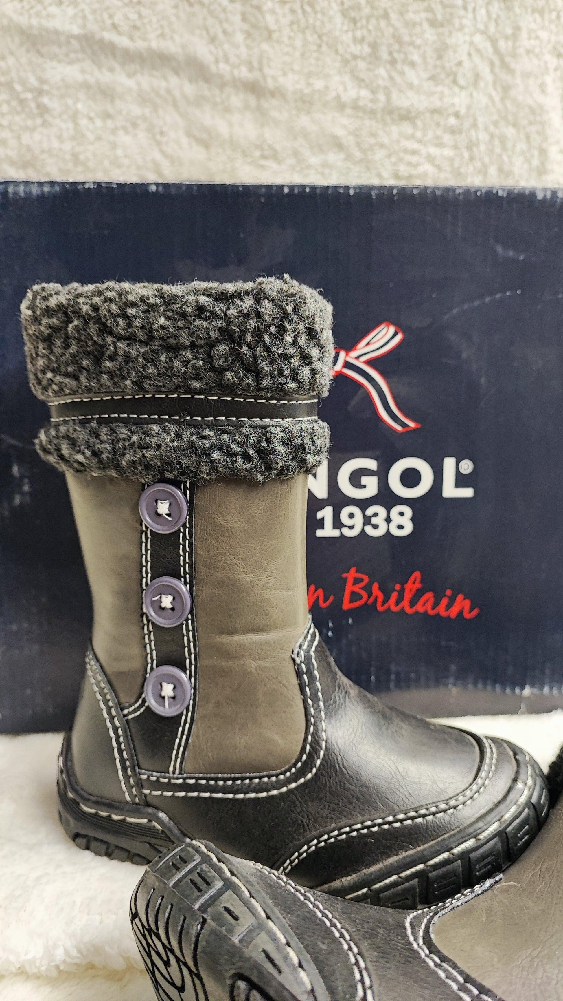 Kangol hosszú szárú bőr csizma - BBLOVE | Bababolt és webshop