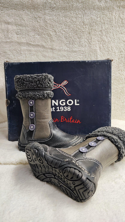 Kangol hosszú szárú bőr csizma - BBLOVE | Bababolt és webshop