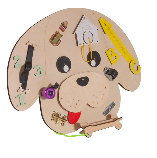 Montessori  fából készült matatófal - BBLOVE | Bababolt és webshop