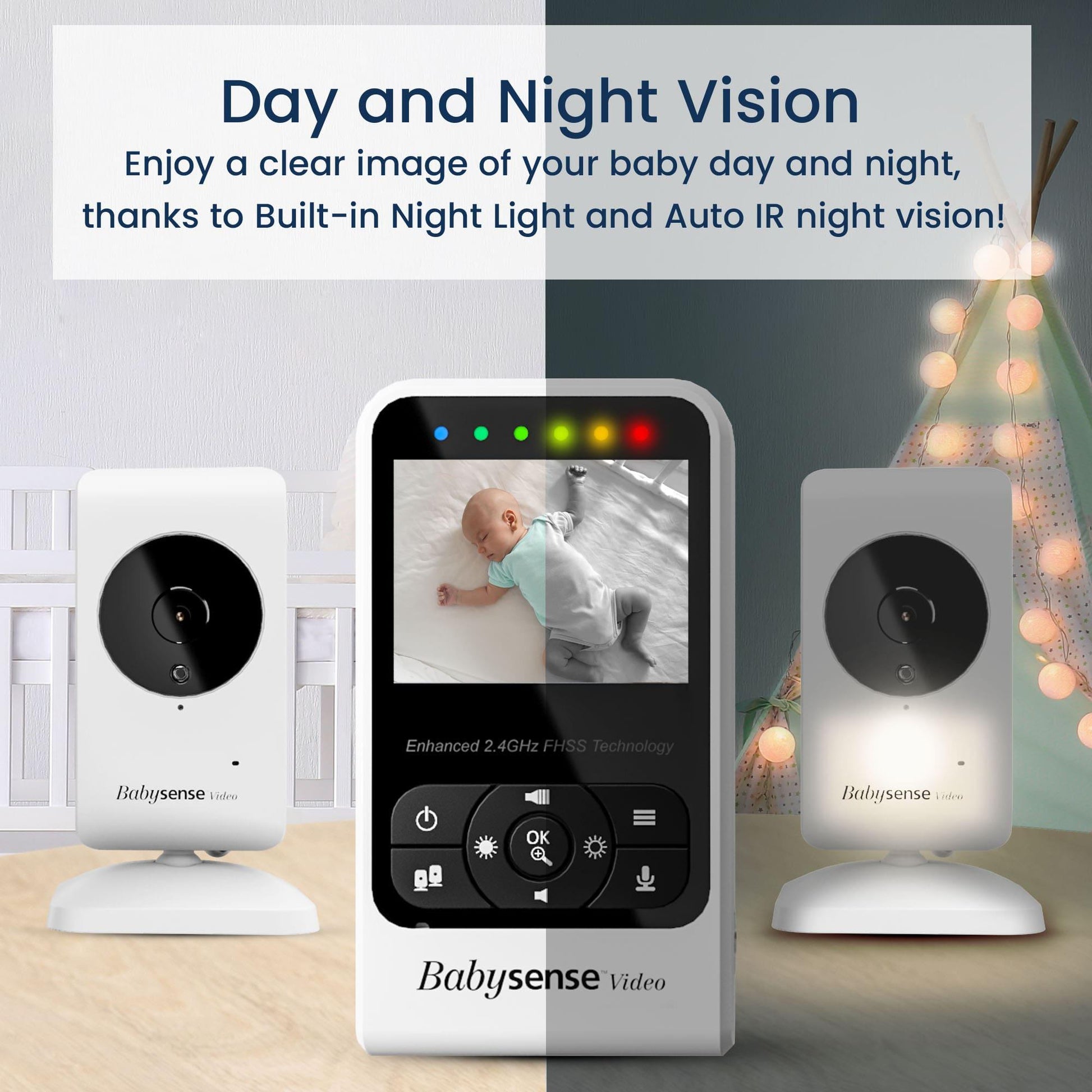 Hisense Babysense V24 kamerás babaőrző