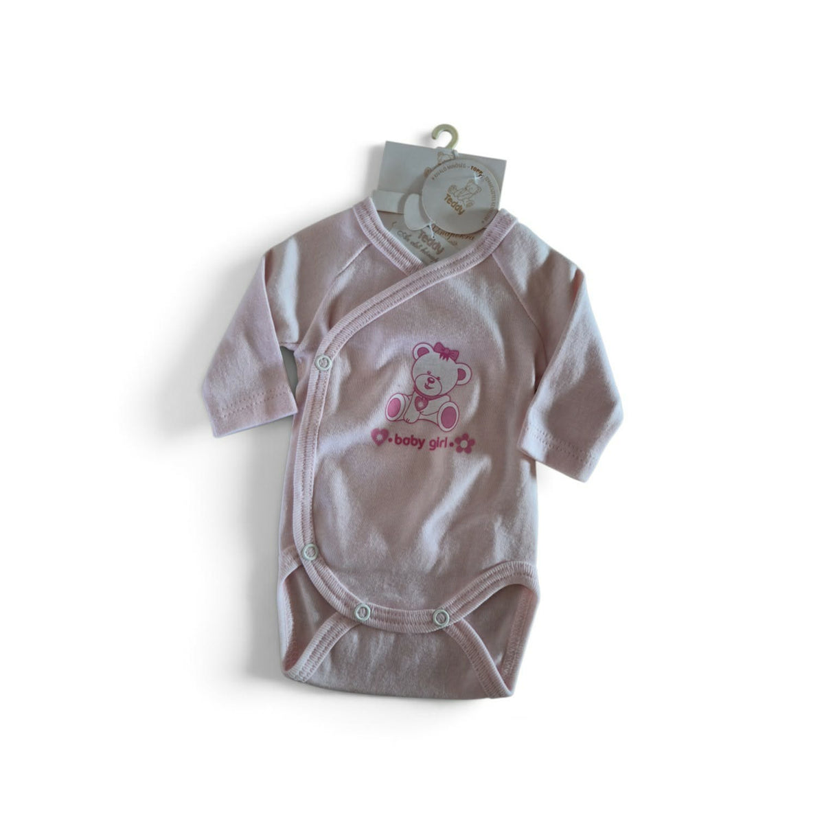 Topp Teddy áthajtós bébi body