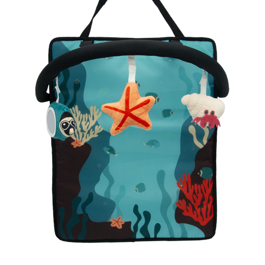 Ezimoov Activity Arch - autós ülésvédő játékívvel