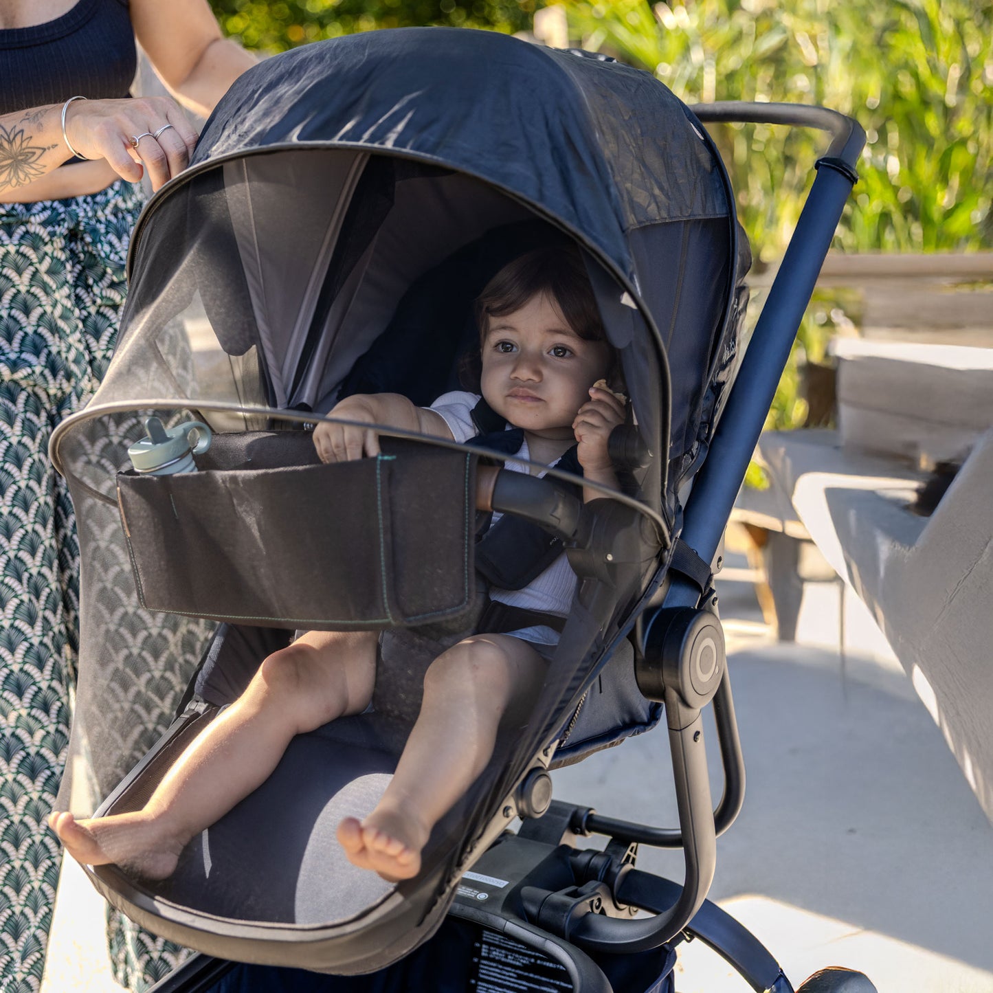 Ezimoov babakocsi védő 3 az 1-ben