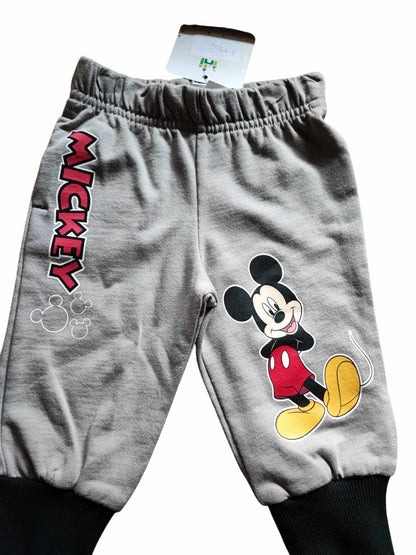 Disney Baby Mickey Mouse melegítő nadrág világosszürke 62