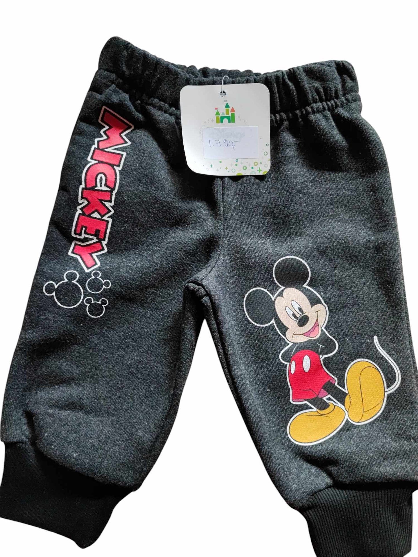 Disney Baby Mickey Mouse melegítő nadrág sötétszürke 62