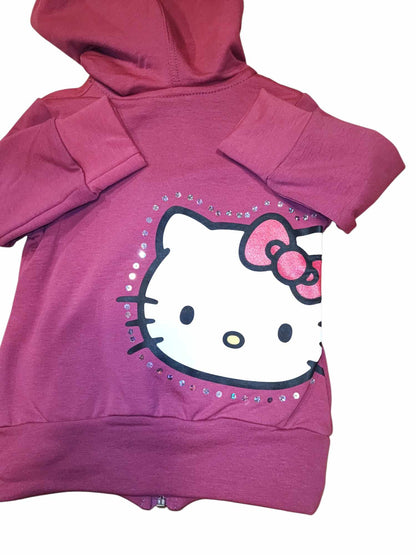 Hello Kitty kapucnis felső 92,104
