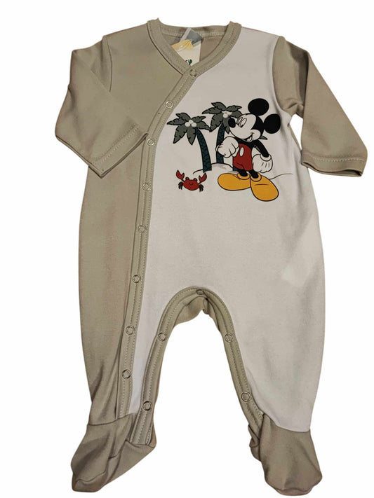 Disney Mickey egér pamut rugdalózó