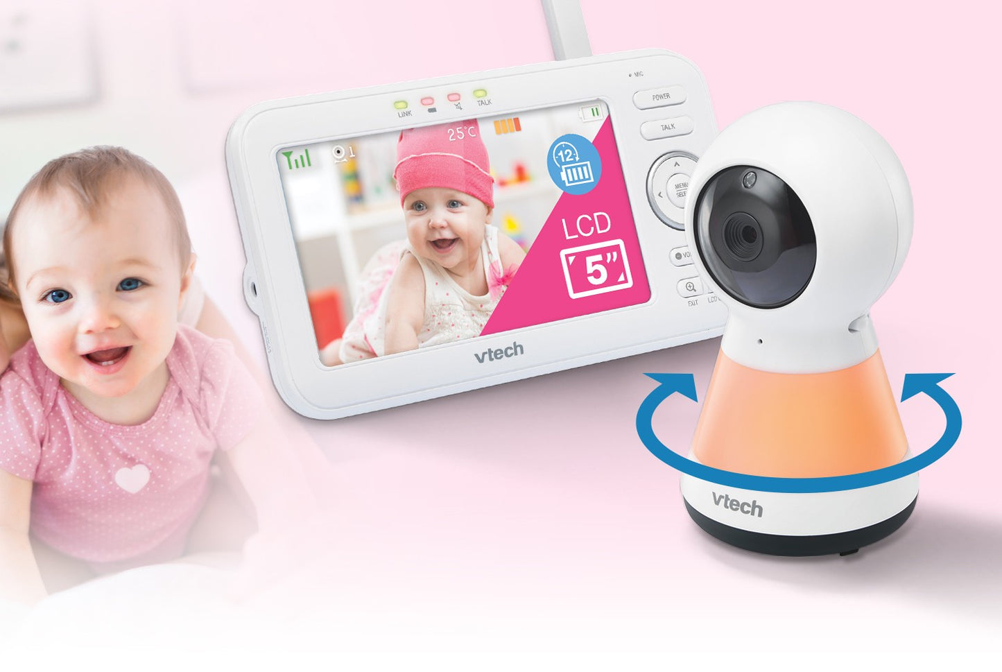 Vtech VM5255 kamerás babaőrző