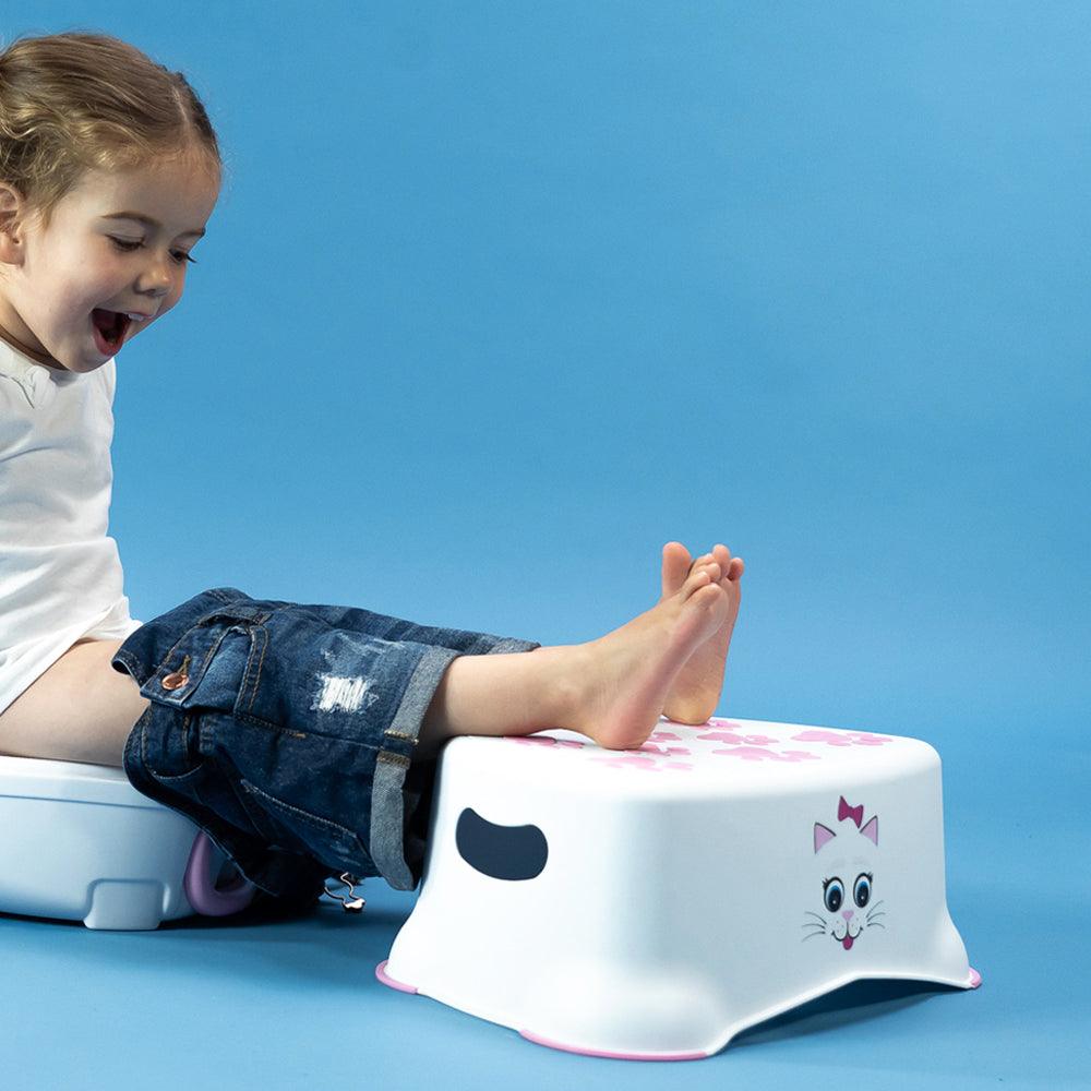 My Carry Potty  Step Stool kisgyerek fellépő cica,dino,katica,méhecske