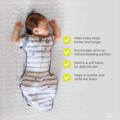 BBlüv Sleep swaddle me - babapólya S = 0-3 hó,M = 3-6 hó